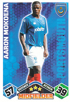Aaron Mokoena Portsmouth 2009/10 Topps Match Attax #243